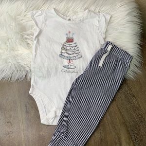 Gap “Celebrate” First Birthday Outfit